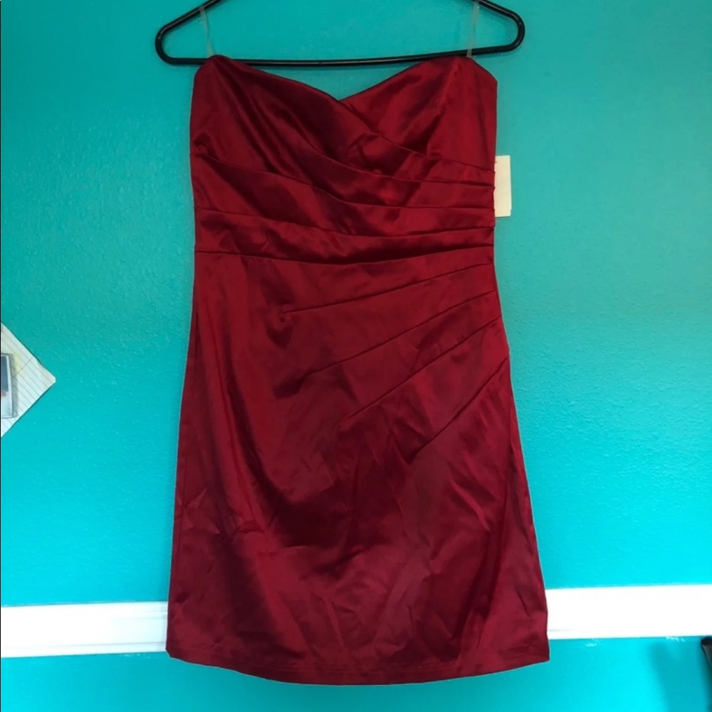 Wine dress